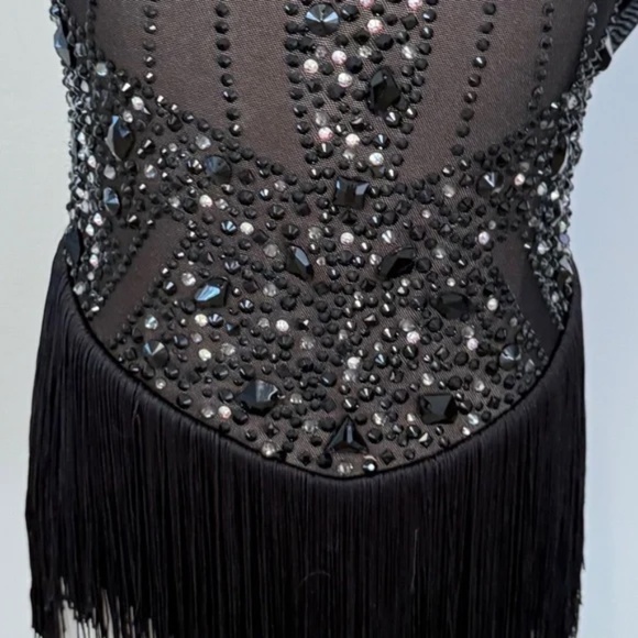 Custom Figure Skating Competition Dress - Girls Size 11/12 - Picture 4 of 16